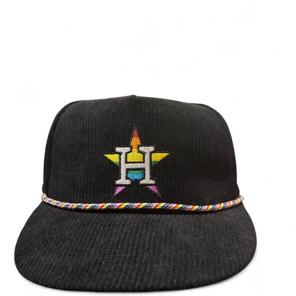 Mlb Men's Astros Black Hat